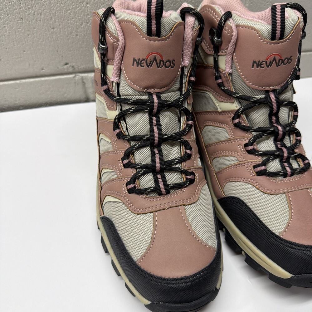 Nevados Claire Mid Womens Taupe Blush Hiking Boots Size 10 (See Description) - Picture 3 of 9
